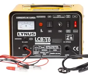 Carregador Bateria 10a Analogico 12v/24v Lynus Lcb-10